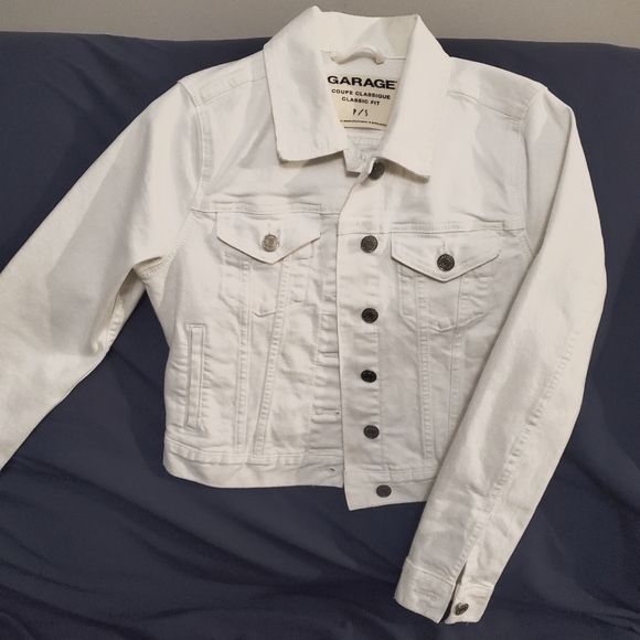 Garage white Jean jacket - Picture 1 of 1